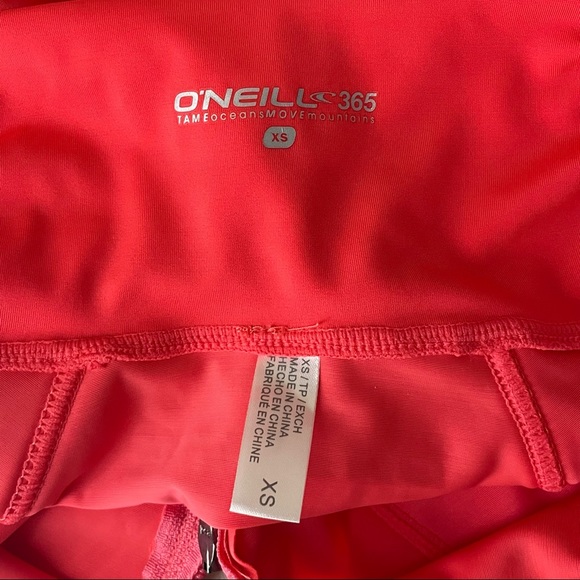 ONEILL NWT HYBRID AMITY ZIP PULLOVER SWIM SUN PROTECTION HALF ZIP TOP EXTRA SMAL - Picture 11 of 14